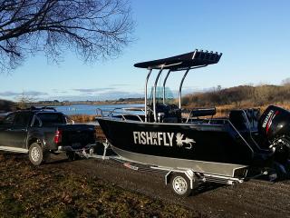 Fish on A Fly Launch
