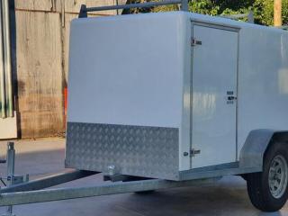 Covered Trailer for Hire