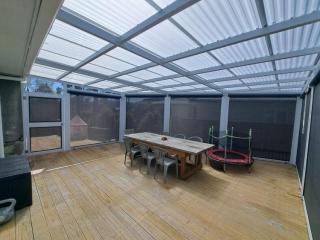Different styles of outdoor blinds