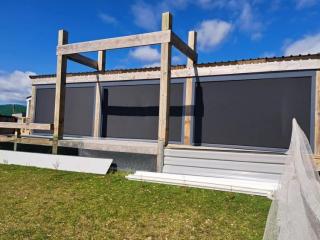 Fabric options for outdoor blinds