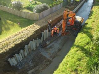 River Bank Retaining