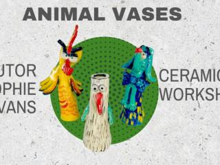 Animal Vases Tauranga