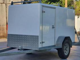 Covered Trailer for Hire