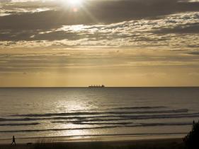 Papamoa Beach Sunrise,Tauranga New Zealand