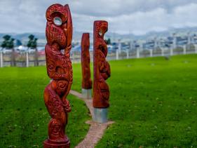 Maori Carvings Representing Matariki